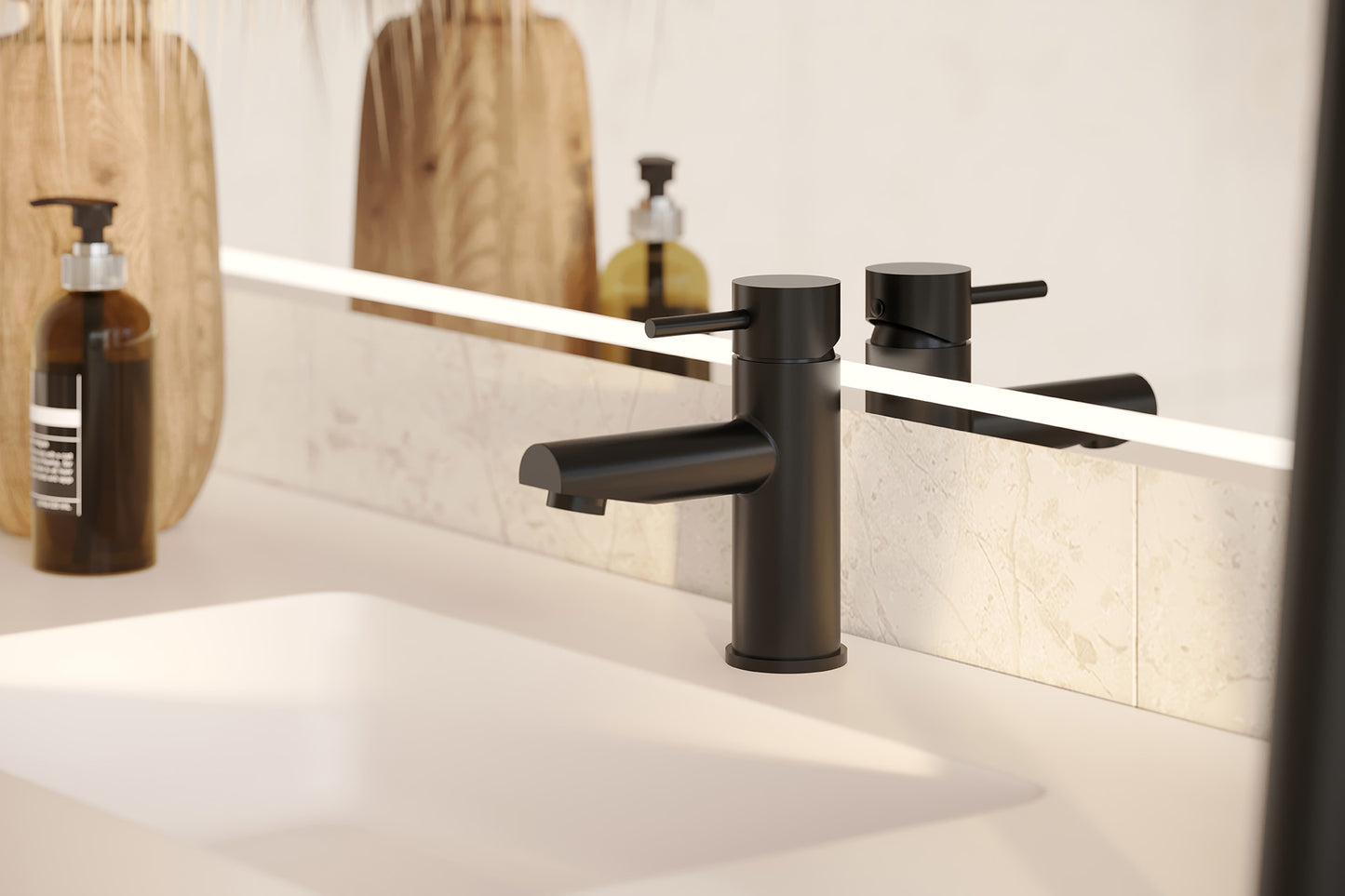 Volare Single-hole Lavatory Faucet detail