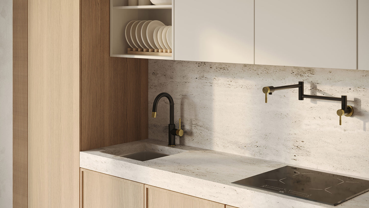 Umix Pot Filler Kitchen Faucet detail