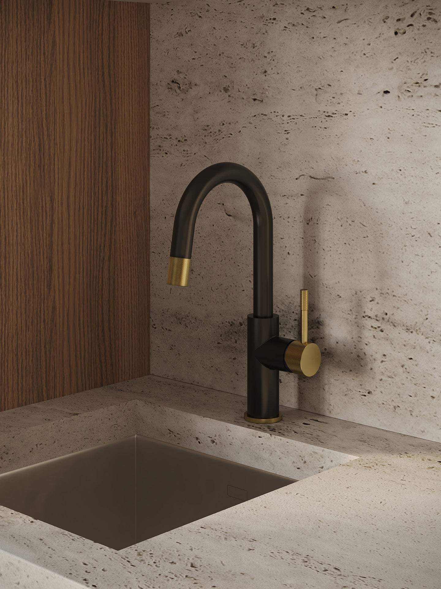 Umix Bar Pull-down Kitchen Faucet detail