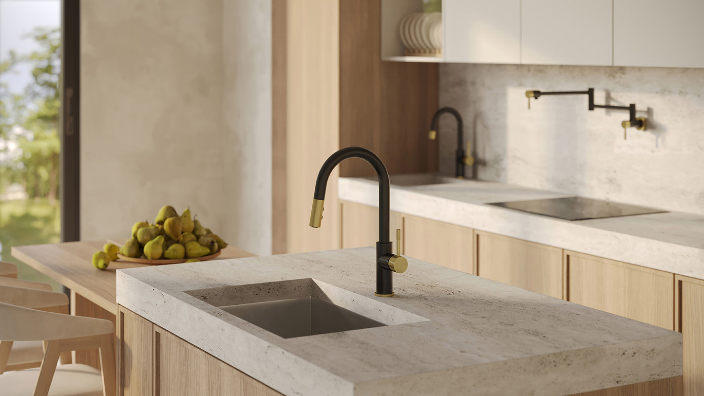 Umix Pull-down Kitchen Faucet detail