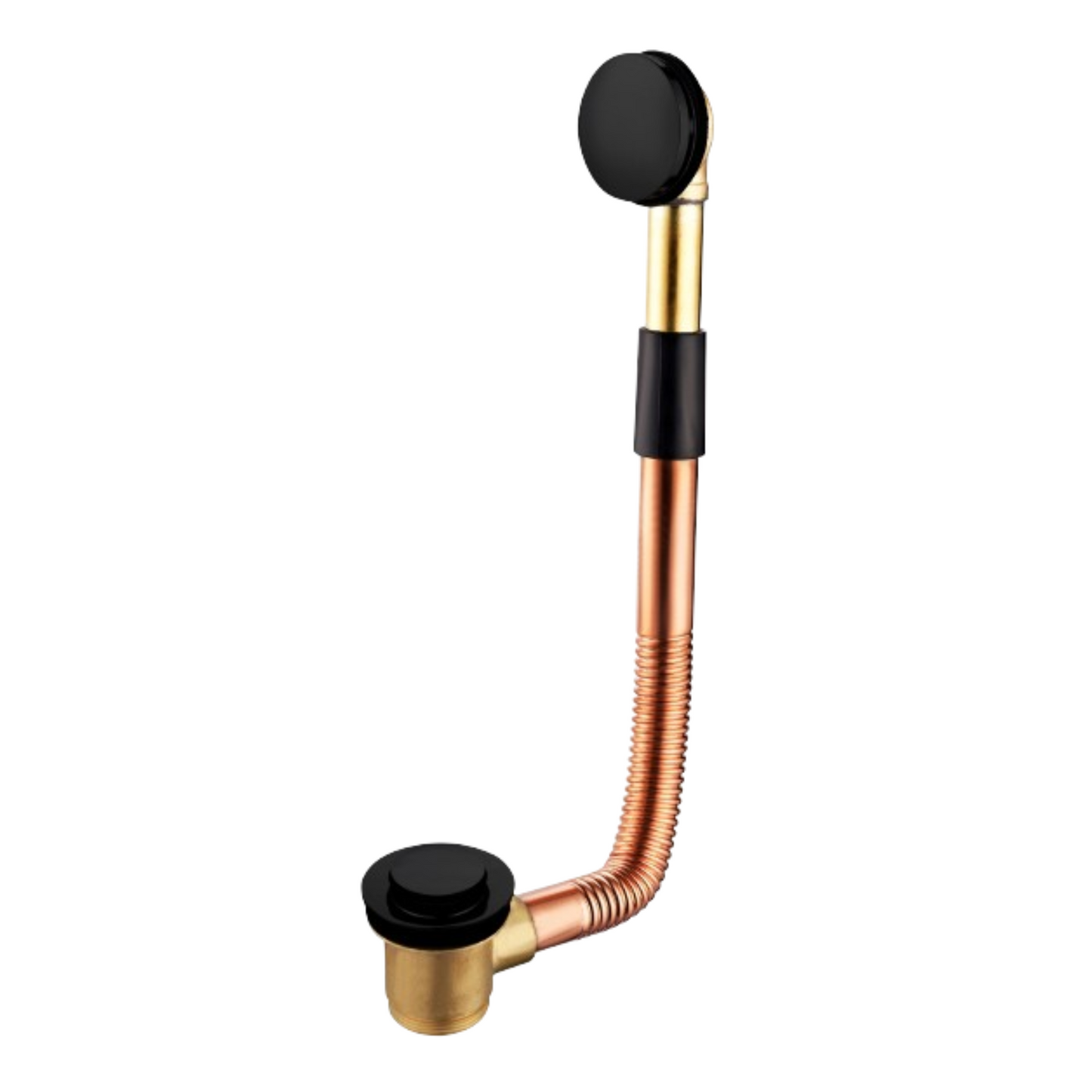 Bathtub Drain, Chrome or Black