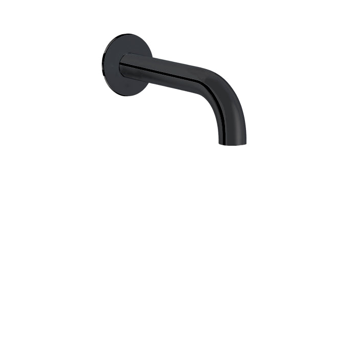 Round Tub Spout (Slip-Fit, No Diverter) – Premium - Electro Black
