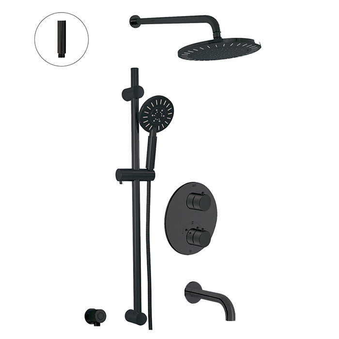 Circo Thermostatic Shower System – 3 Functions