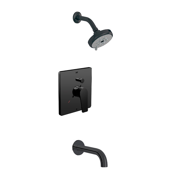 Via Dante Pressure Balance Tub/Shower System