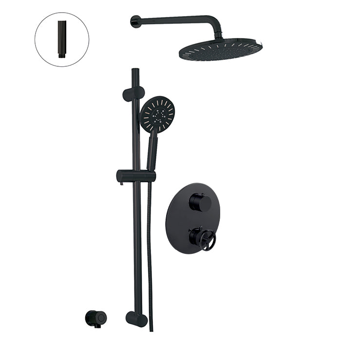 1840 Thermostatic Shower System – 2 Functions