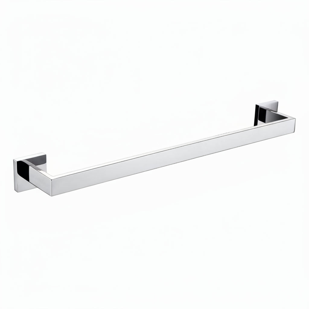Barre porte-serviettes carrée Lauretta 89 cm