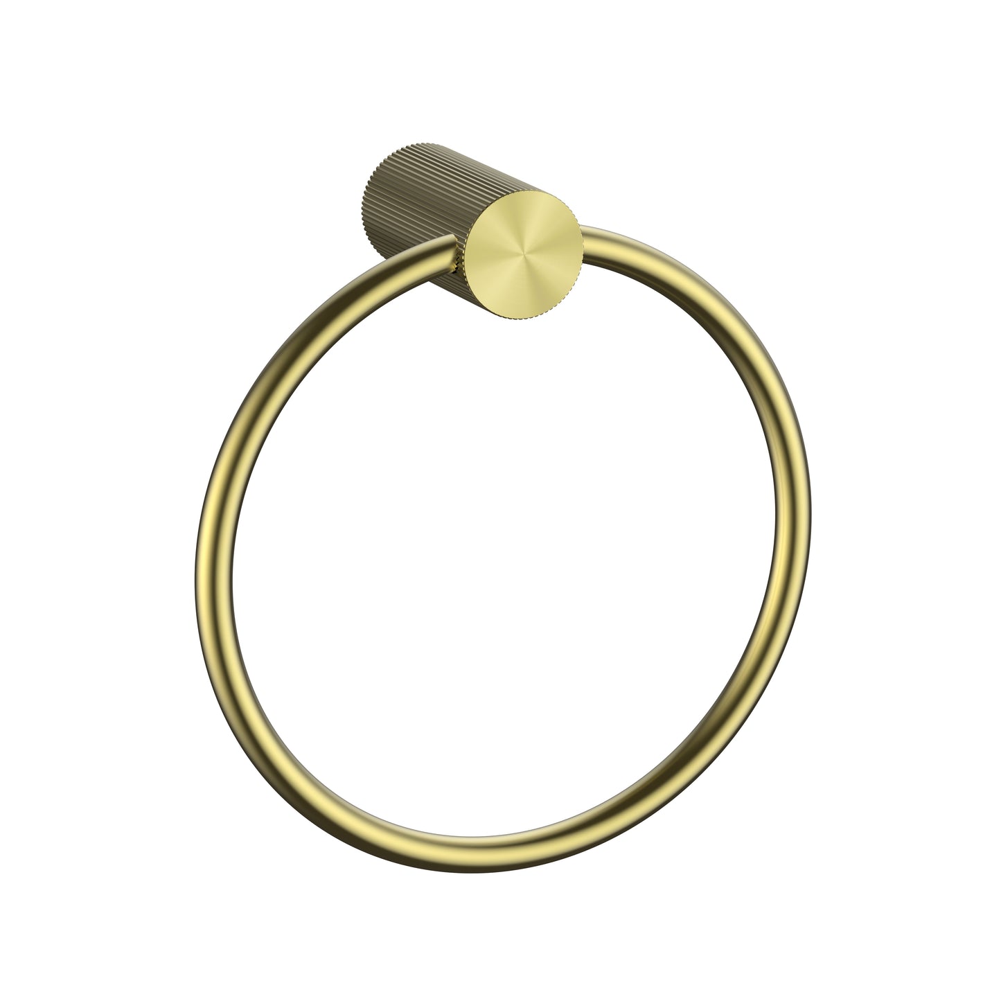 Porte-serviettes rond moleté Lauretta
