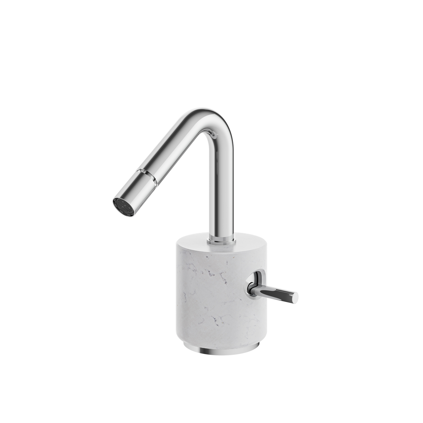Aquabrass Marmo S-Hole Bidet Faucet Carrara
