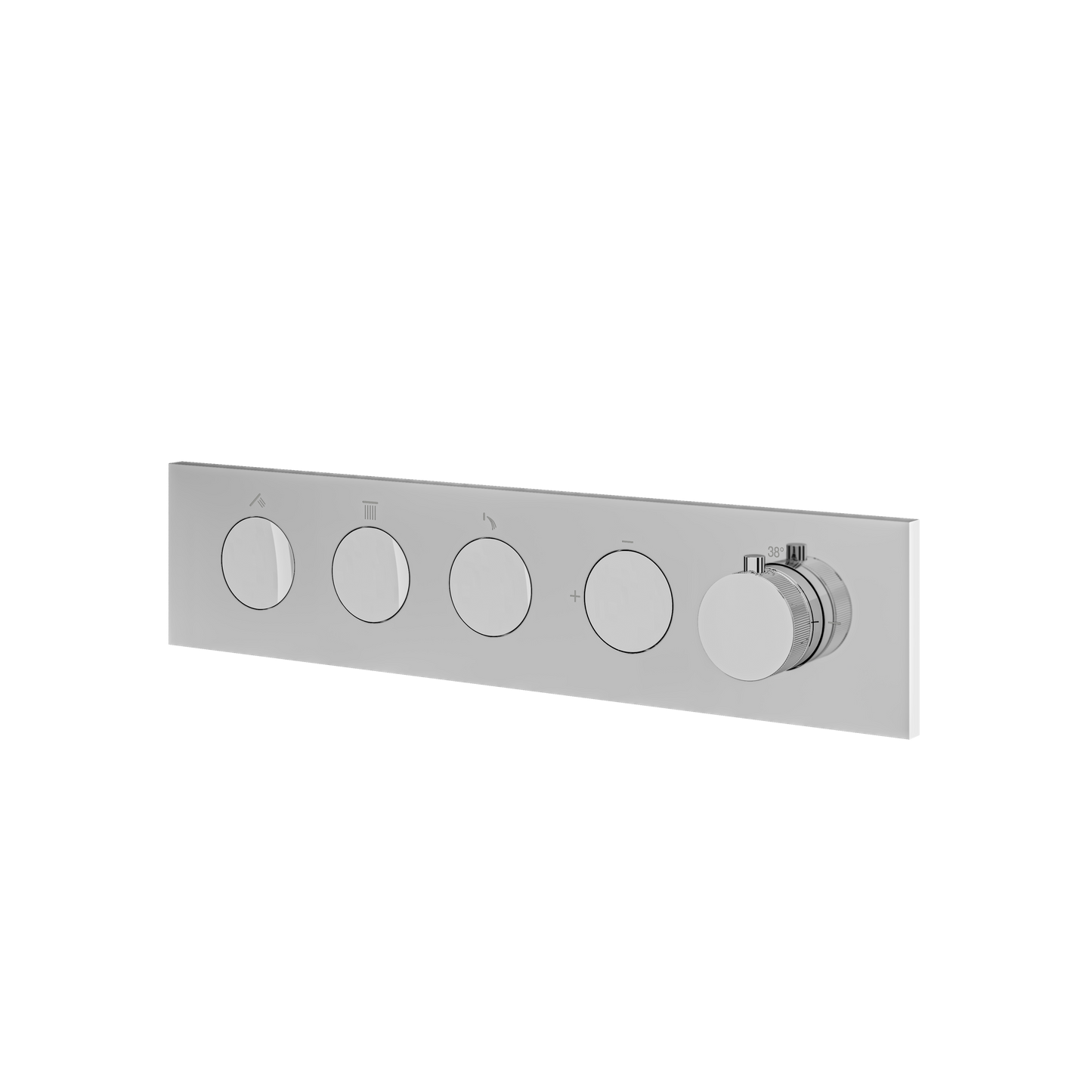 Aquabrass Flush 3 Way Shower Trim