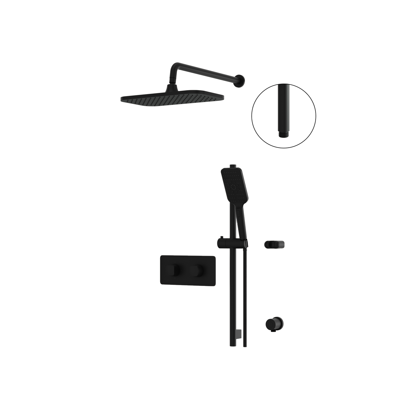 Inabox-01 Shower Faucet - 2 Way Shared
