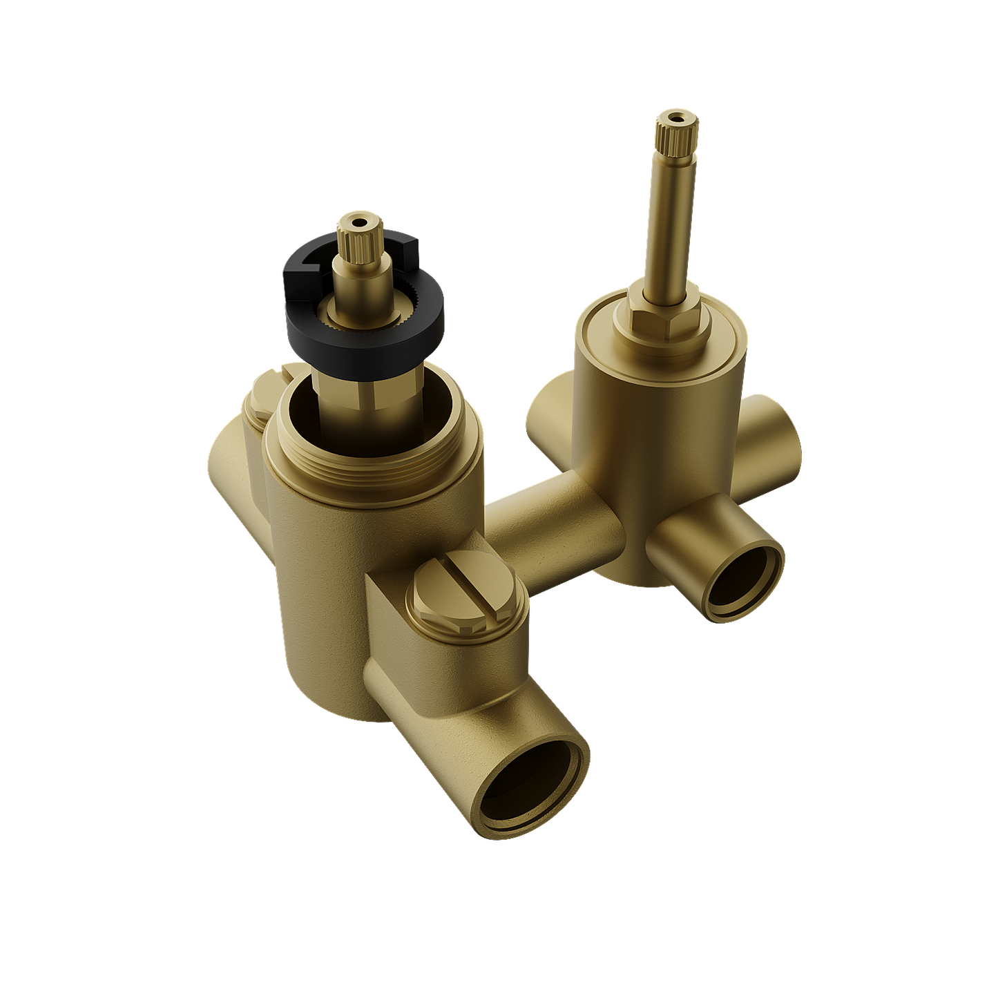 Mitigeur thermostatique 3 voies Lauretta - BLACK LABEL