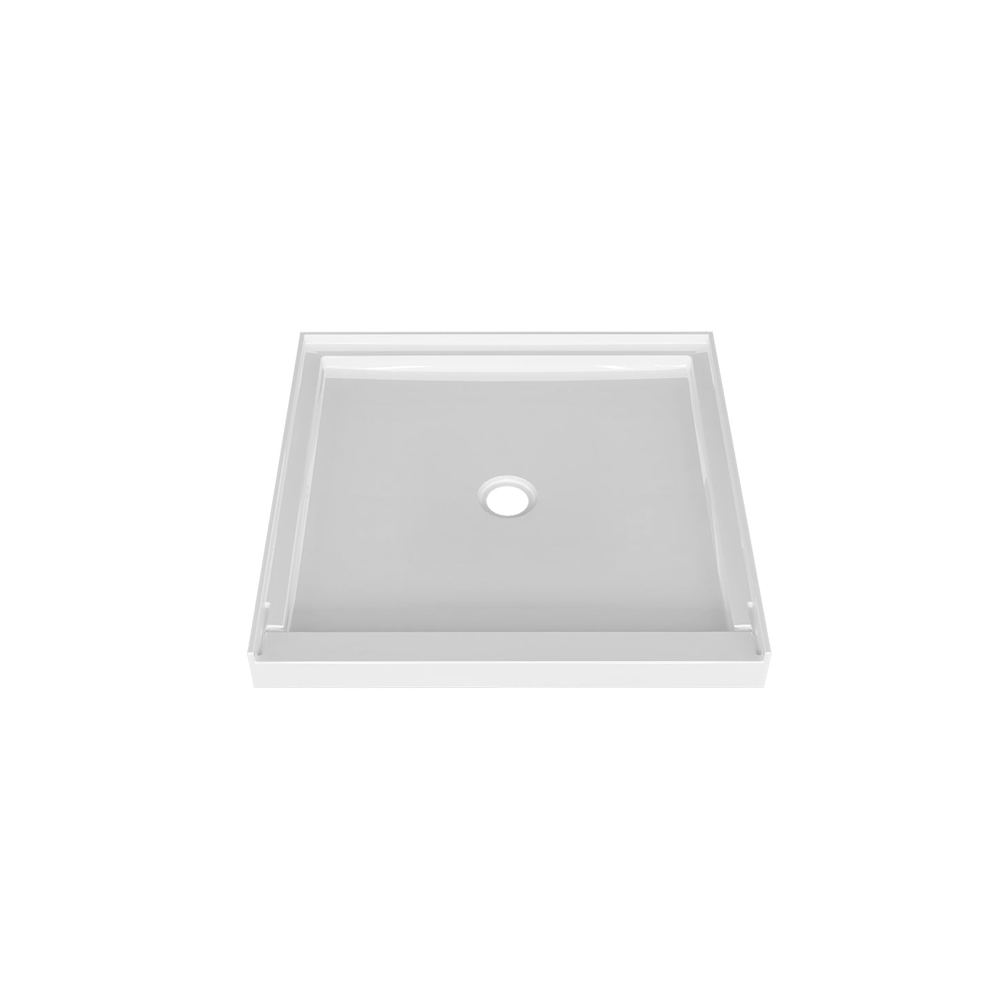 Shower Base Without Drain Cover 36x36, Alcove