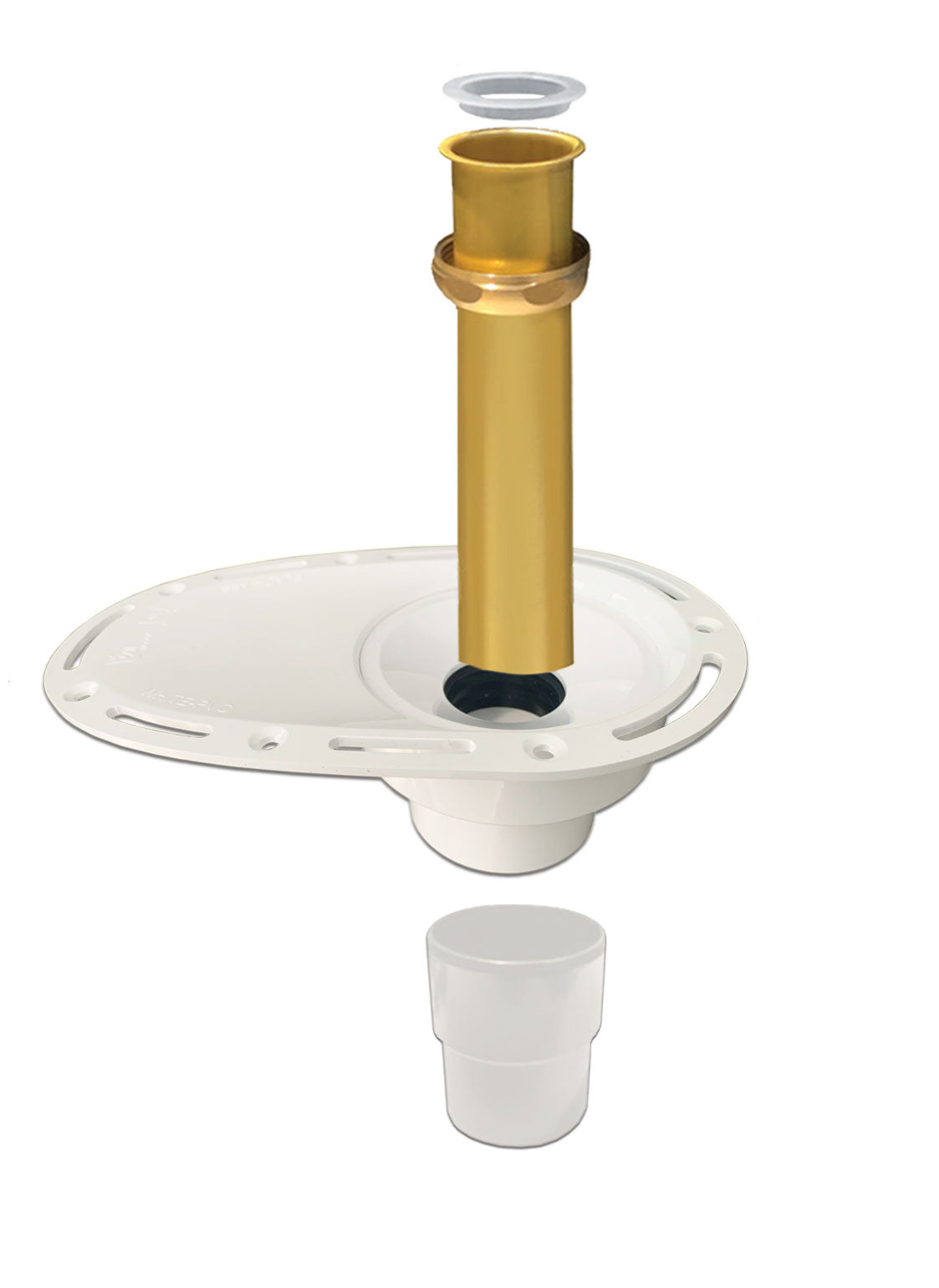 Drain de baignoire autoportante FleurcoConnect