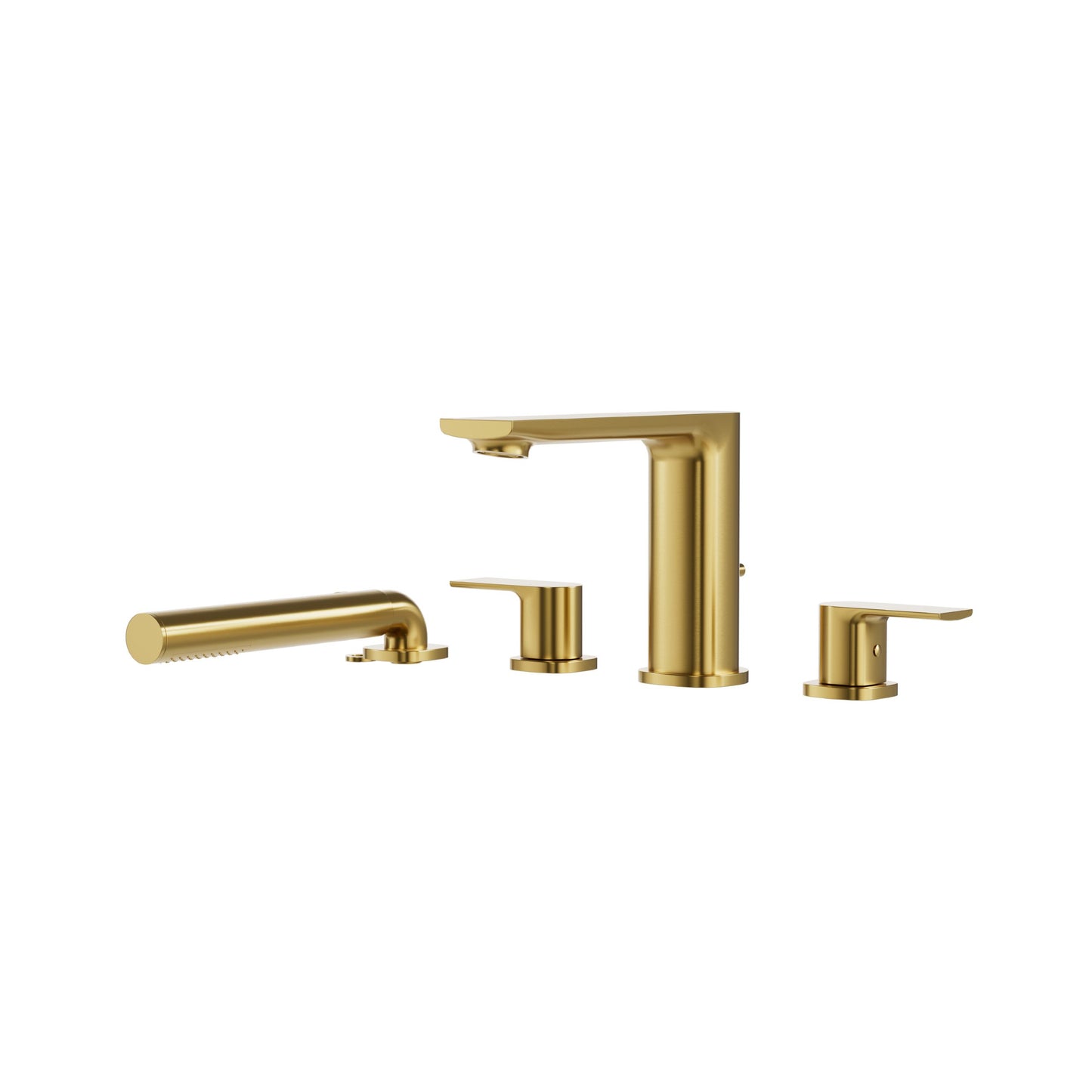 TMR Plus 4-piece Deckmount Tub Filler with Handshower – Sunset PVD