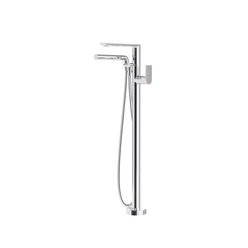 TMR Plus Floormount Tub Filler with Handshower