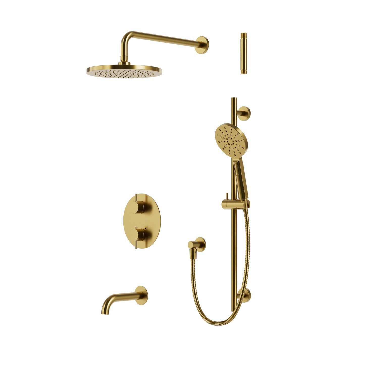 Umix Thermostatic Shower Trim Kit – Round 3-way Non-shared (G)