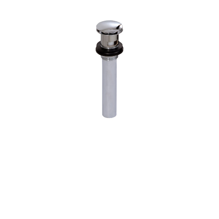 Pop-up drain for single-holes, widespreads and wallmount lavatory faucet