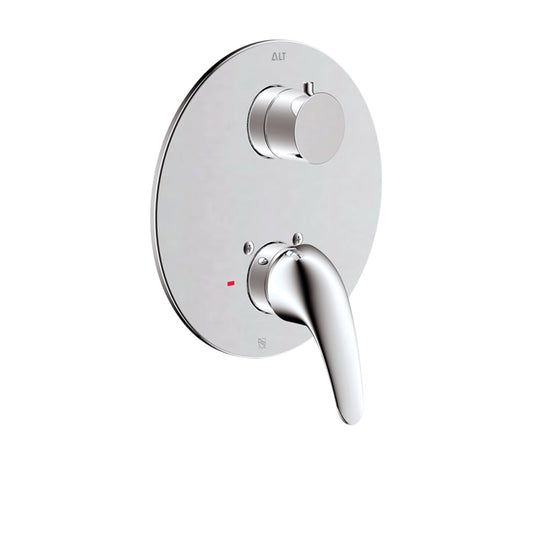 Volo Trim Set for Pressure Balance Valve – 3-way Diverter, Shared