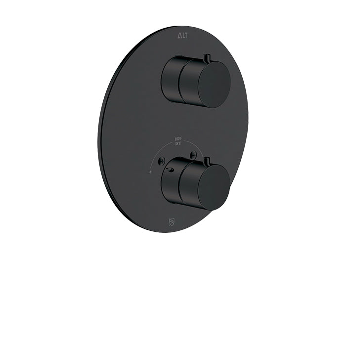 Circo Trim Set for Thermostatic Valve – 3-way Diverter, Non-shared