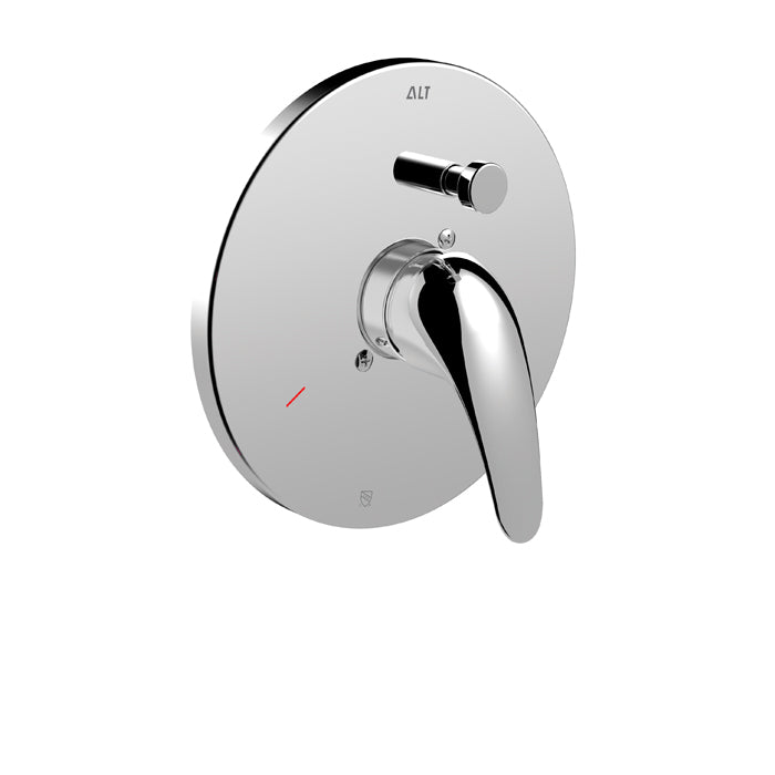 Volo Trim Set for Pressure Balance Valve with Diverter
