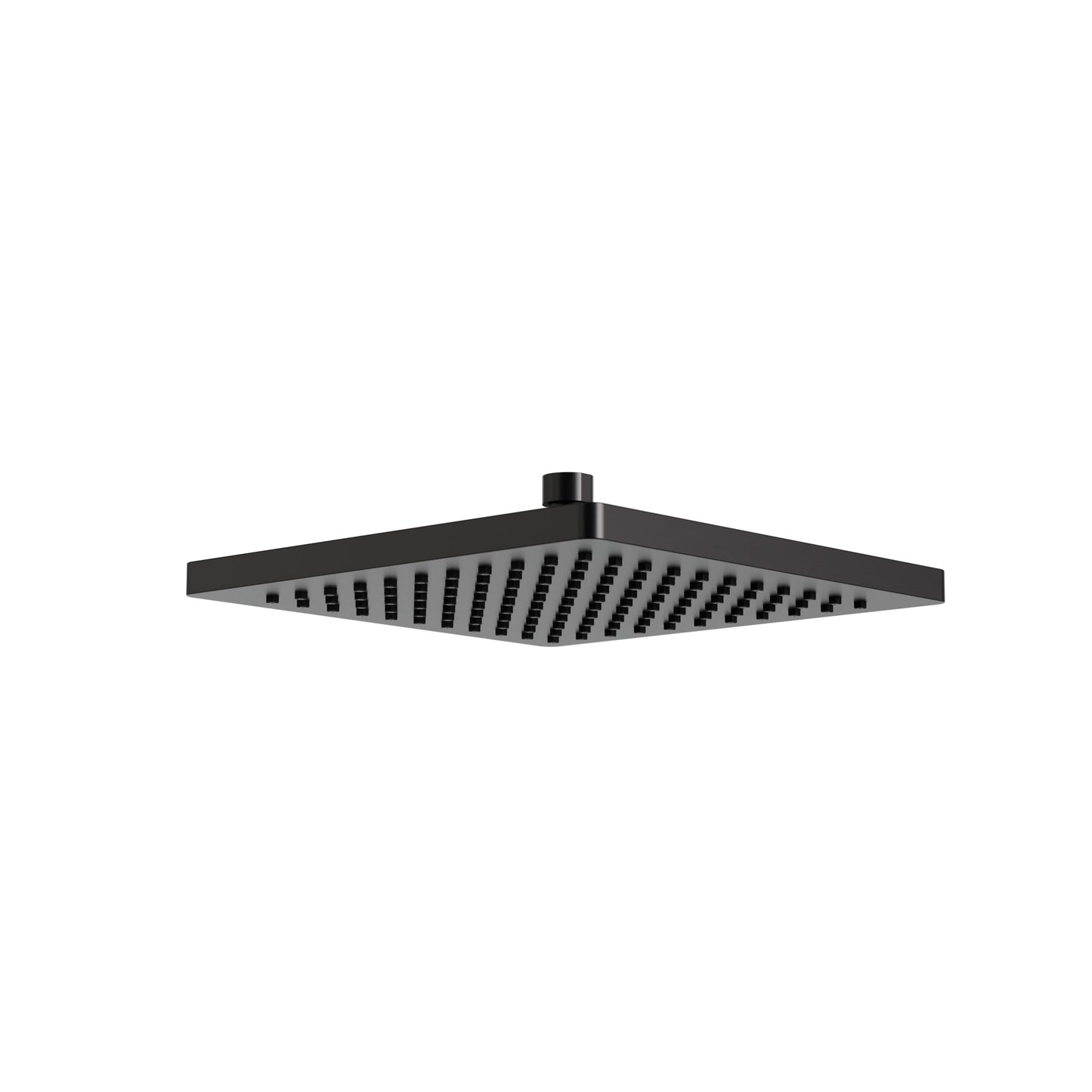 10" Square Rainhead – Electro Black
