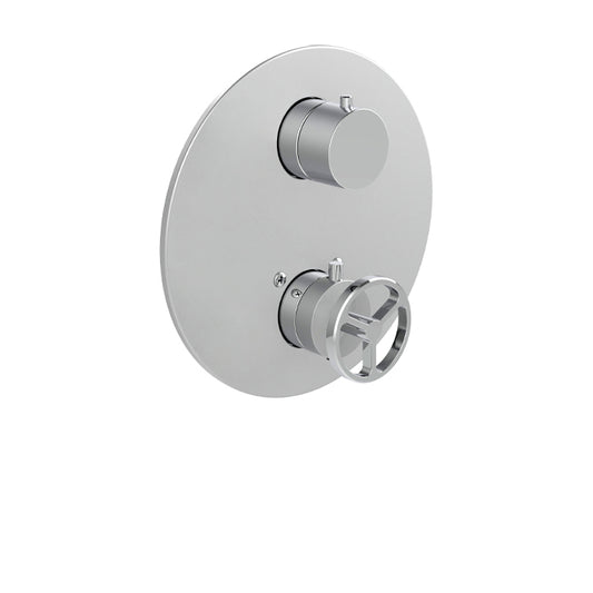 1840 Trim Set for Uniplex Thermostatic Valve – 2-way Diverter (Non-shared)