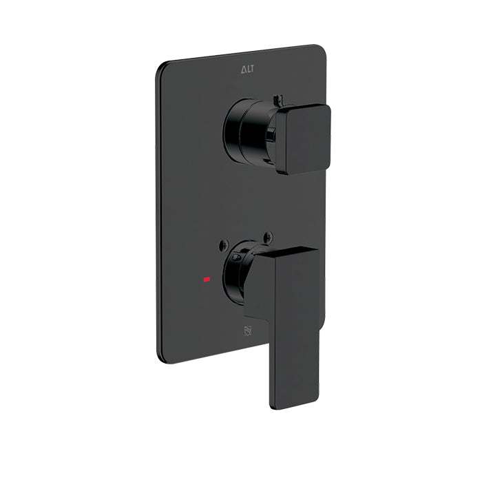 Riga Trim Set for Pressure Balance Valve – 3-way Diverter, Non-shared
