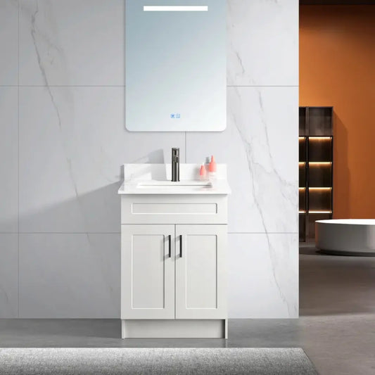 Powder Room Vanity 24" x 18.5" - Painted HDF