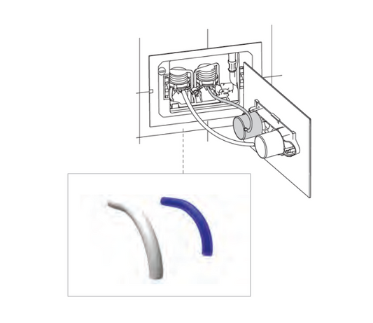Pneumatic Pipes (2× 3m)