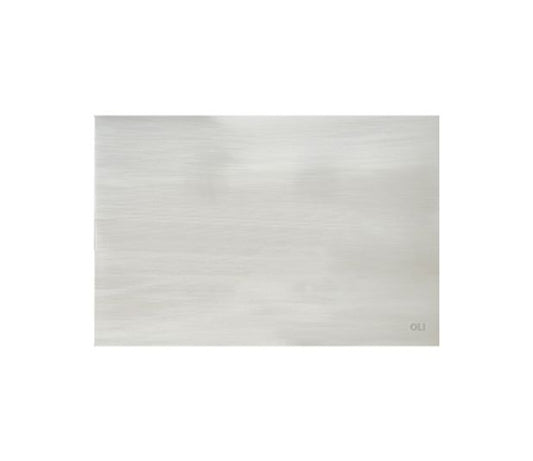 Decorative Inspection Plate – Brushed Stainless Steel