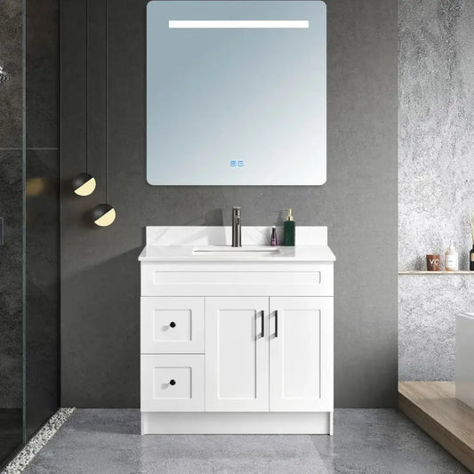 HDF Bathroom Vanity 36" with Countertop