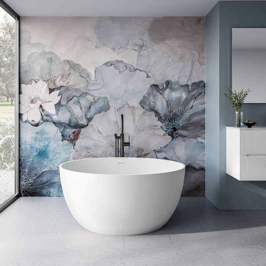 Centerpiece Freestanding Bathtub - Grey Matte