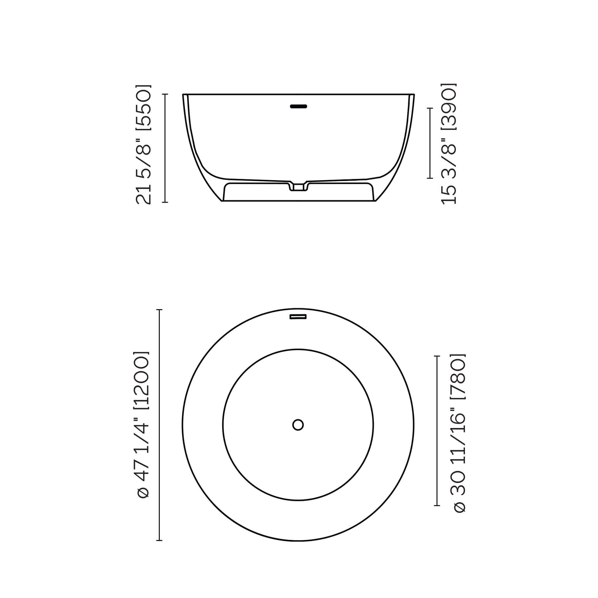 Centerpiece Freestanding Bathtub specs