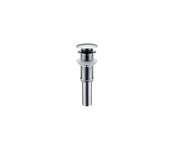 Drain Pop-up Without Overflow for Vessel Sinks