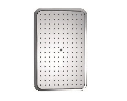 Tête pluie 10'' Carre plastic
