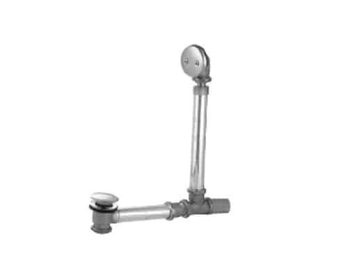 Brass Bathtub Drain, Chrome