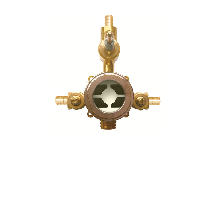 Pressure Balance Valve with Diverter – PEX Connection