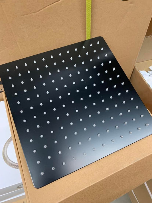 Tete pluie 12" en noir