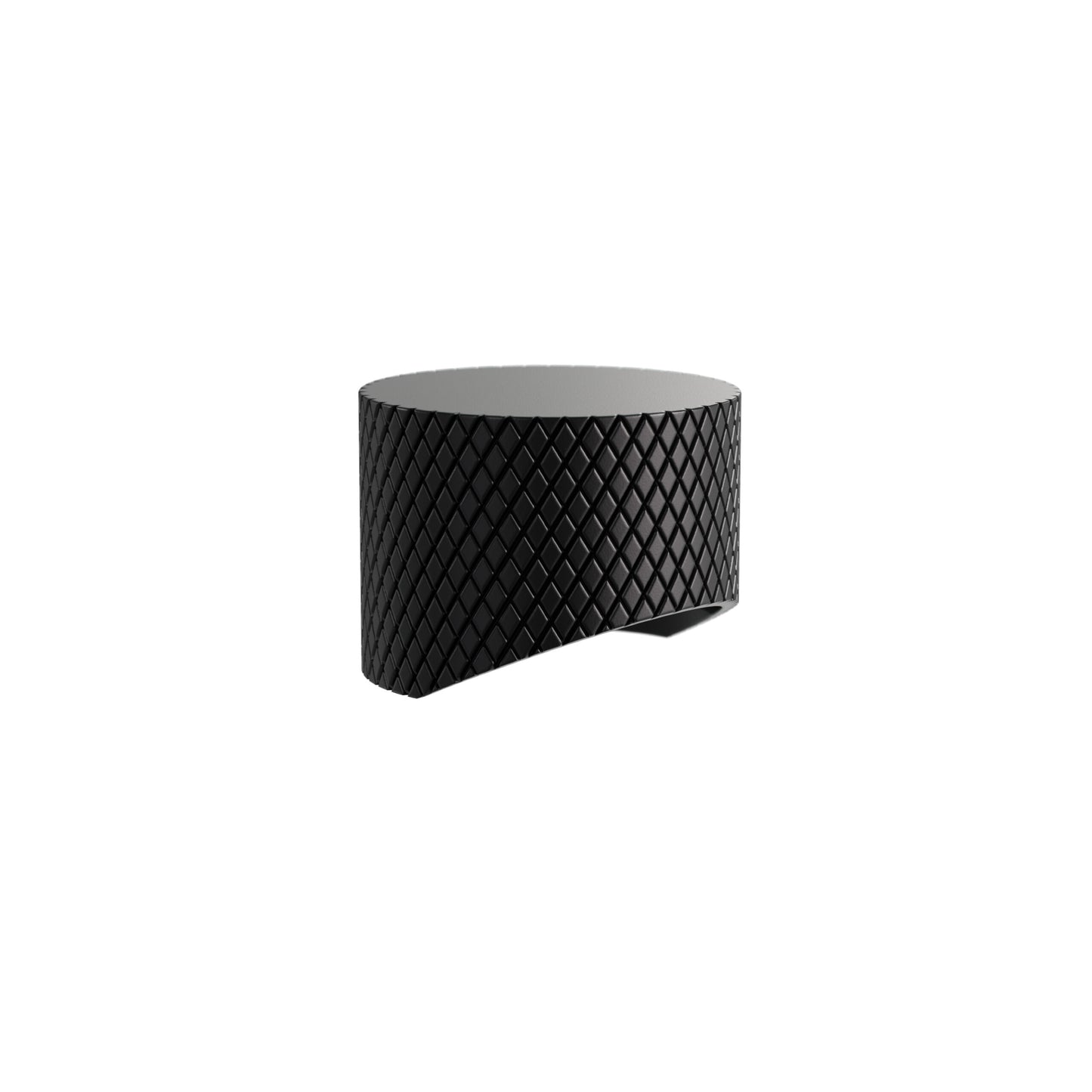 Umix Knurled Handle Base for 62314 (Single-hole Faucet) – Electro Black