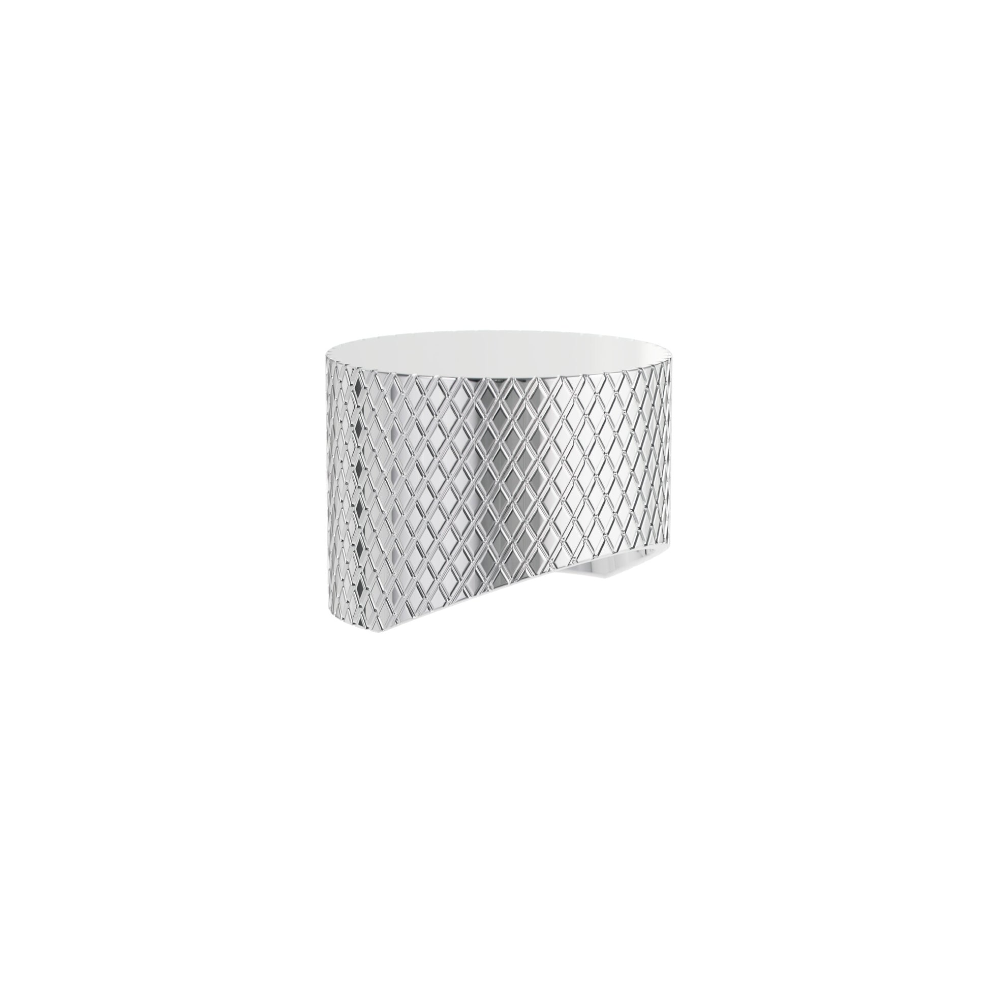 Umix Knurled Handle Base for 62314 (Single-hole Faucet) – Polished Chrome