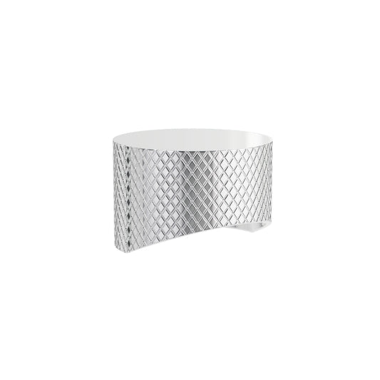 Umix Knurled Handle Base for 62313 and 62384 – Brushed Nickel PVD