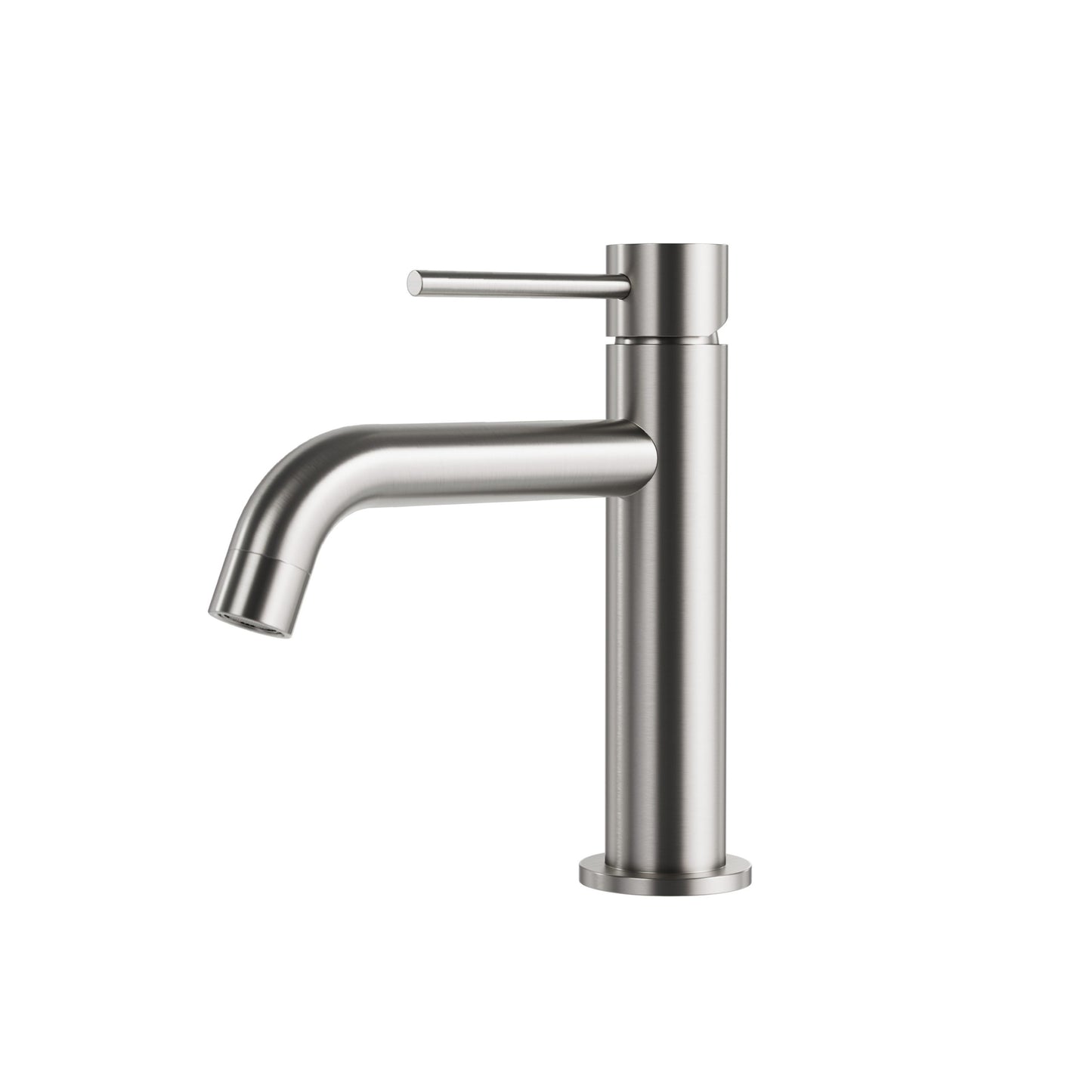 Umix Single-hole Lavatory Faucet – Brushed Nickel PVD