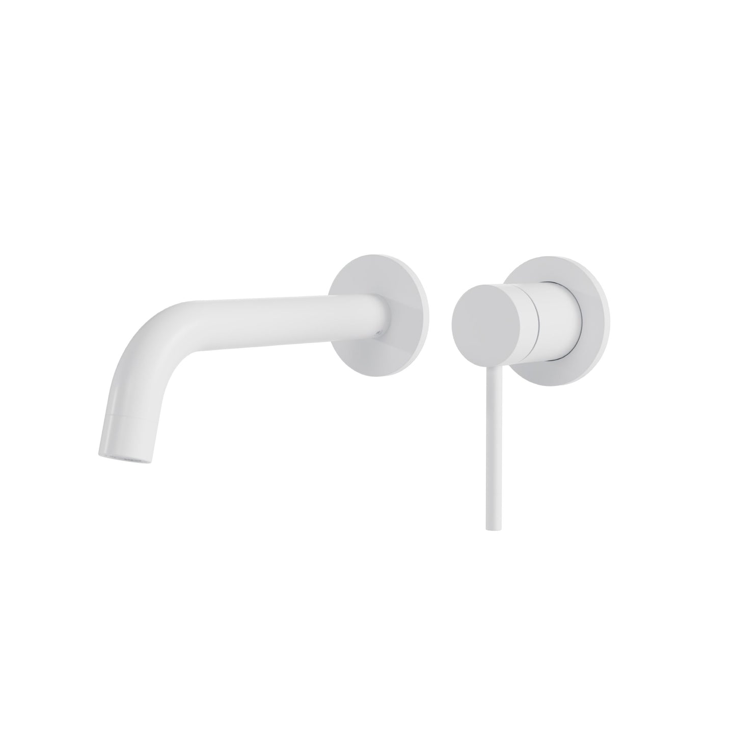 Umix 2-piece Wallmount Lavatory Faucet (Trim Only) – White
