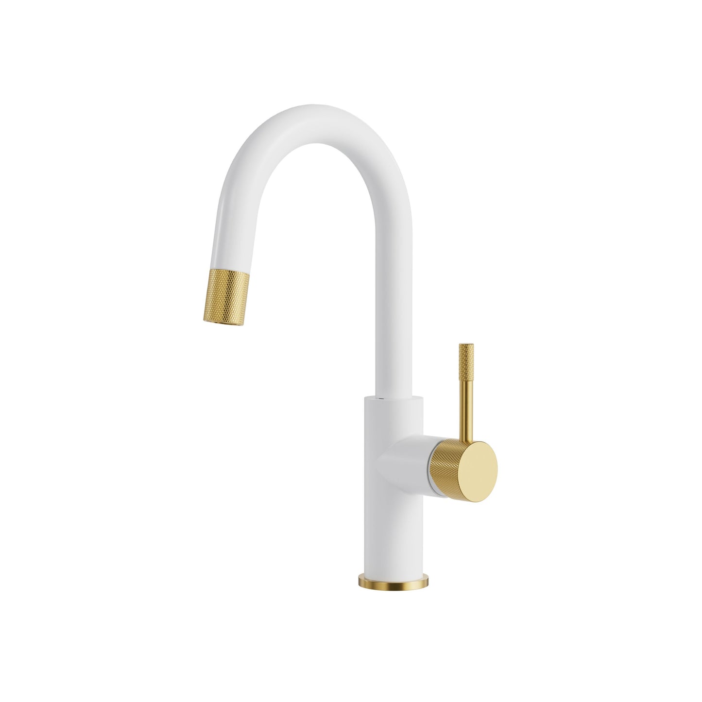 Umix Bar Pull-down Kitchen Faucet – White
