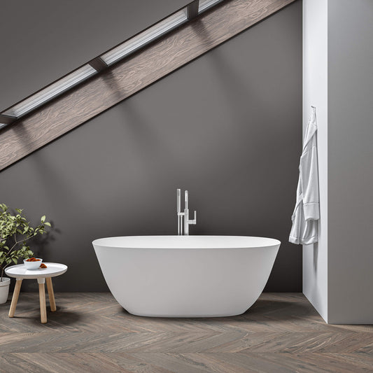 Portofino Freestanding Bathtub - Grey Matte