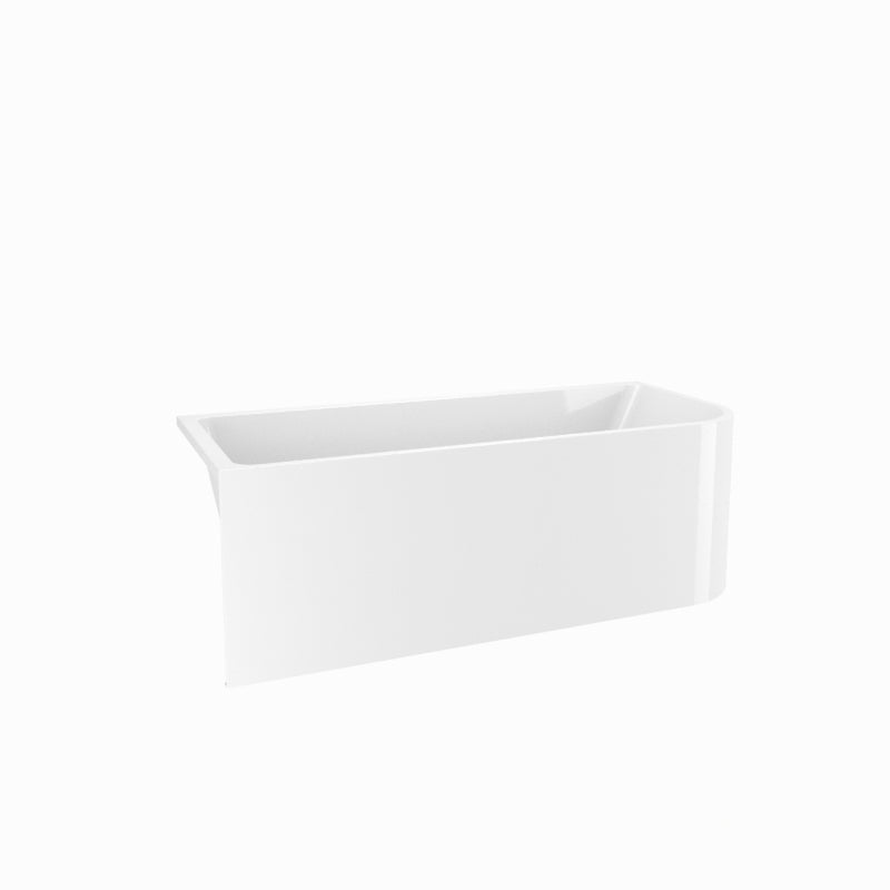 Acrylic Corner Bathtub 60x28