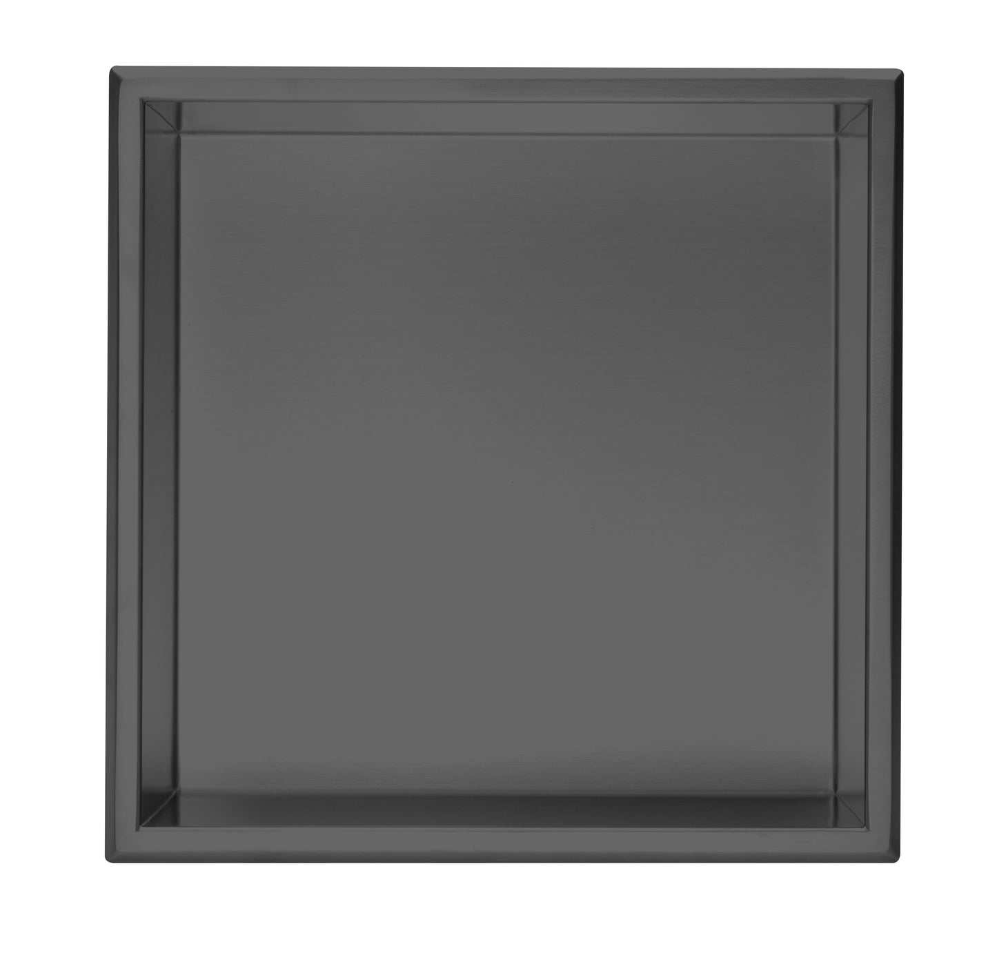 12x12 Shower Niche, Stainless Steel
