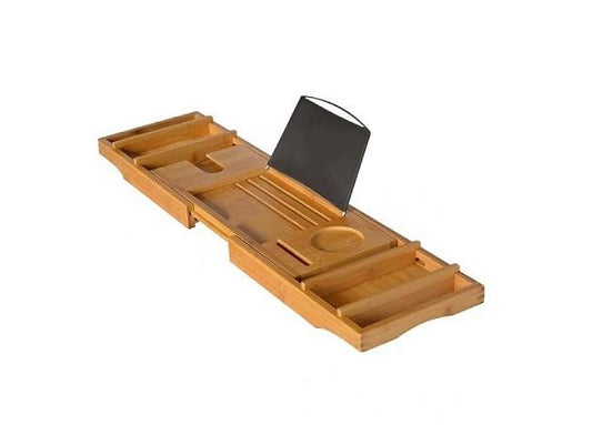 Bath Caddy Beige Bamboo