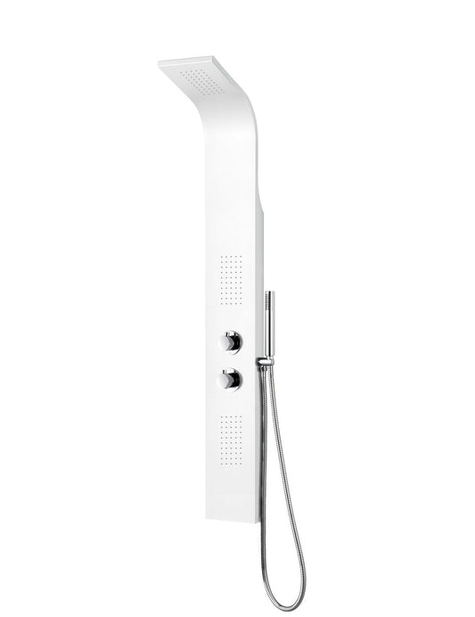 Col.douche Santorini Blanc