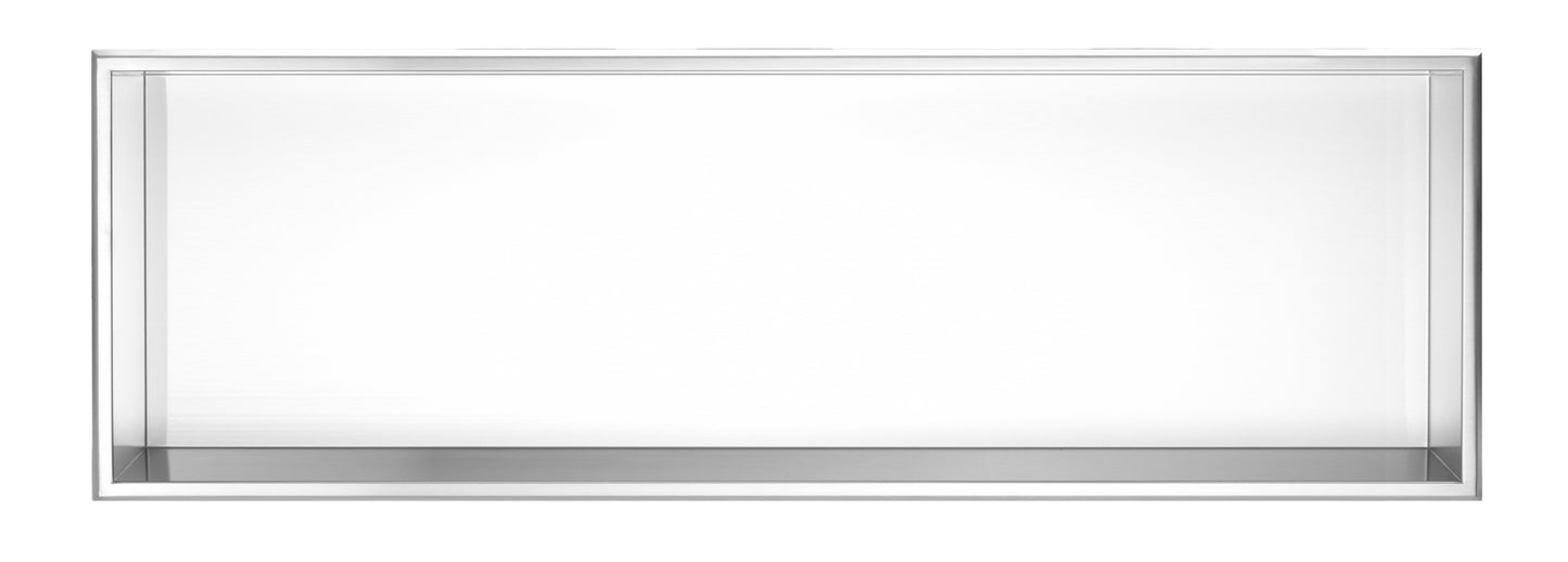 36x12 Shower Niche, Stainless Steel